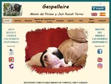 Tablet Screenshot of gaspalleira.es